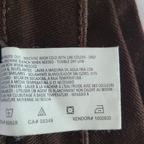 Gloria Vanderbilt Amanda Jeans - Brown, size 8L - Picture 5 of 7